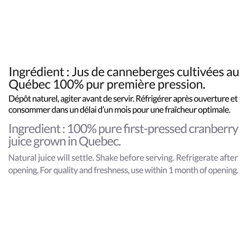 Nutra-Fruit Pure Cranberry No Sugar Juice 500 ml