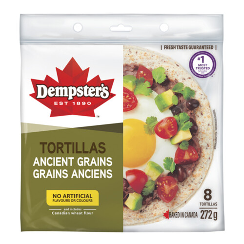 Dempster’s Tortillas Ancient Grains 7-Inch 272 g