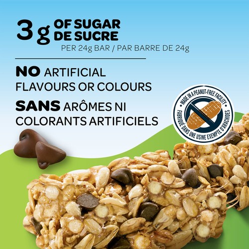 Quaker Chewy Low Sugar Granola Bars Chocolatey Chip Value Pack 40 Pack 960 g