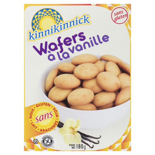 Kinnikinnick Gluten-Free Wafers Vanilla 180 g