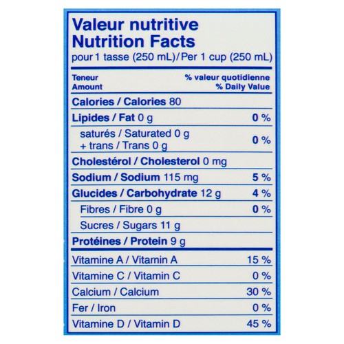 Québon 0% Skimmed Milk 2 L