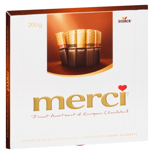 Merci Dark Fine Selection Chocolates 200 g