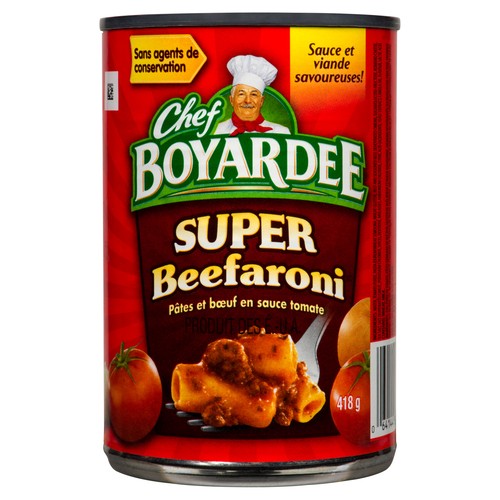 Chef Boyardee Canned Pasta Big Beefaroni 418 g