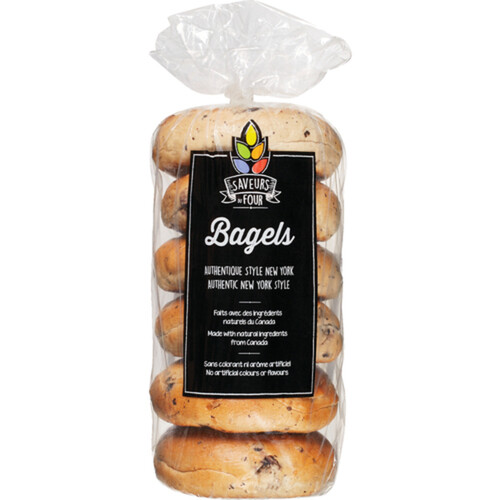 SDF Blueberry 6PK Bagel 678 g