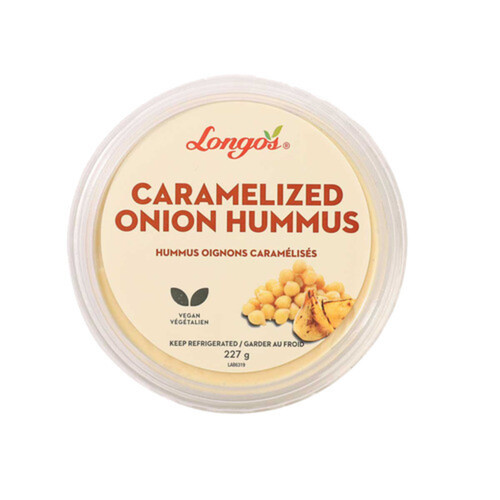 Longo's Vegan Hummus Caramelized Onion 227 g