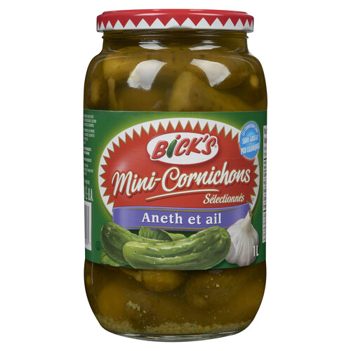 Bick's Baby Dill Pickles Garlic 1 L