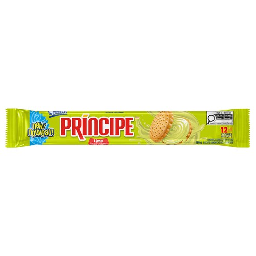 Marinela Principe Sandwich Cookies Lime 126 g