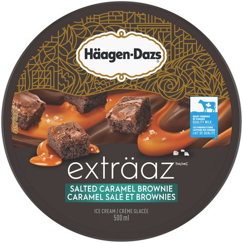 Häagen-Dazs Exträaz Ice Cream Salted Caramel Brownie 500 ml