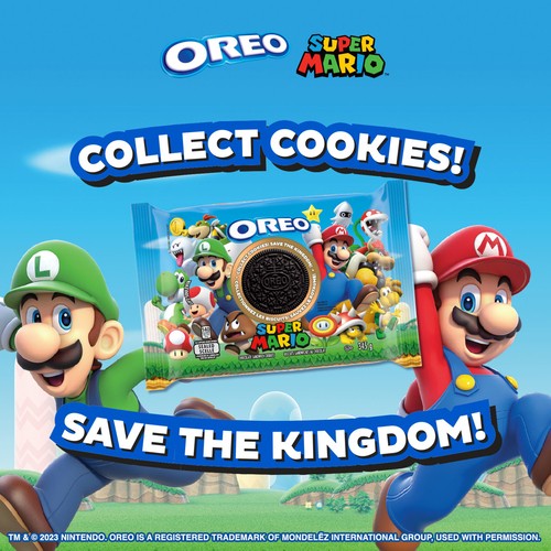 Oreo Cookies Super Mario345 g