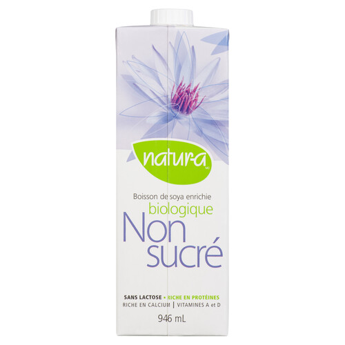 Natur-A Organic Soy Beverage Unsweetened 946 ml