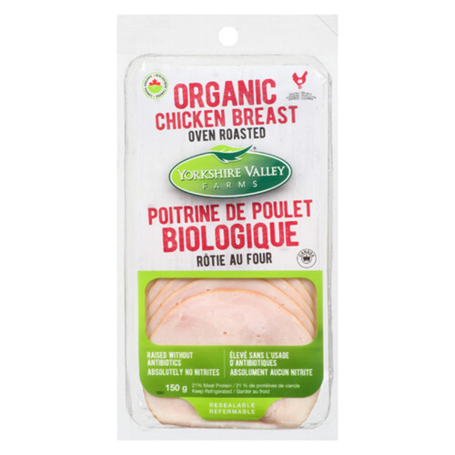 Organic Deli Chicken Breast Sliced Meat 150 g