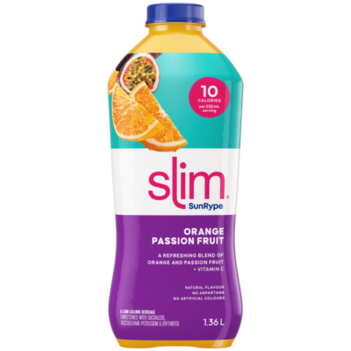 SunRype Slim Juice Orange Passion Fruit 1.36 L