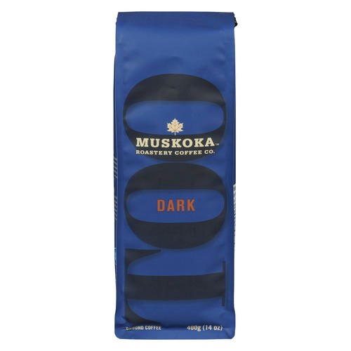 Muskoka Roastery Ground Coffee Too Dark 400 g