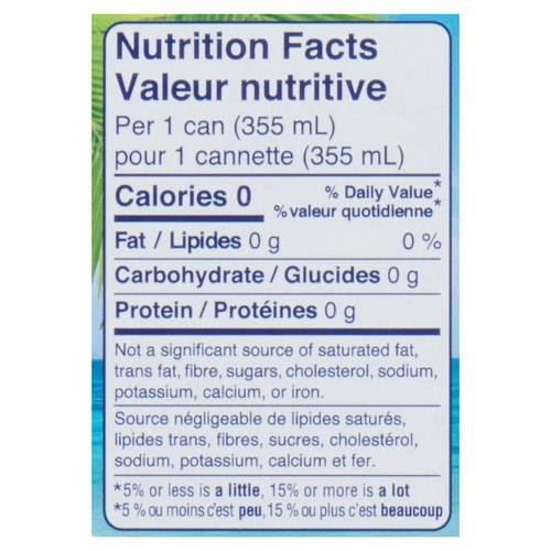 LaCroix Sparkling Water Naturally Mojito Essenced 8 x 355 ml (cans)