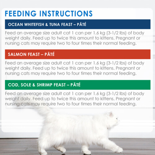 Fancy Feast Wet Cat Food Pâté Seafood Supper Variety Pack 12 x 85 g