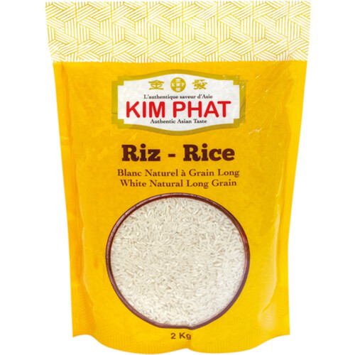 Kim Phat Rice White Natural Long Grain 2 kg