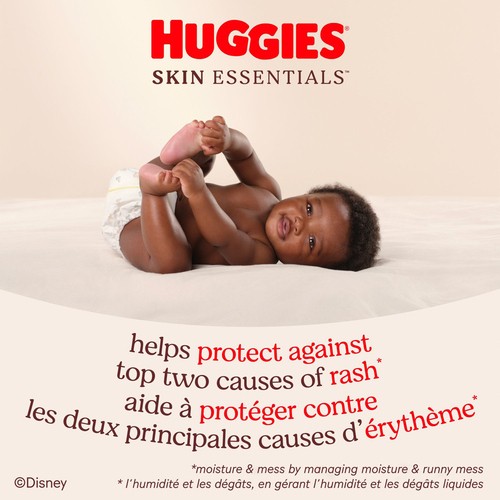 Huggies Skin Essentials Baby Diapers Size 4 52 Ct