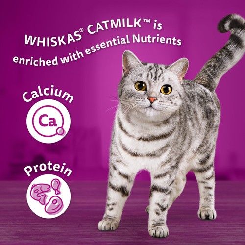 Whiskas Catmilk Kitten & Cat Snack Drink Treats 200 ml