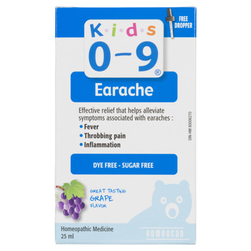 Homeocan Kids 0-9 Earache Oral Solution 25 ml