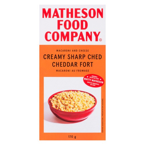 Matheson Food Macaroni & Cheese Creamy Sharp Ched 170 g