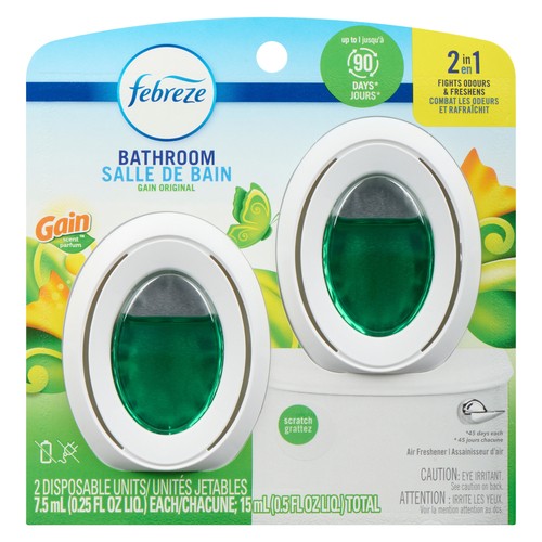 Febreze Bathroom Air Freshener Gain Original 15 ml