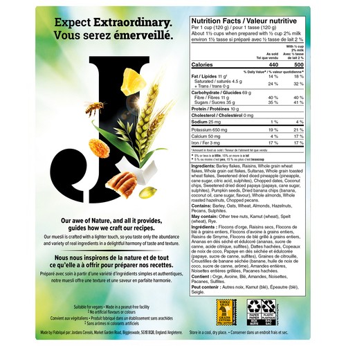 Jordans Muesli Supreme Medley 400 g