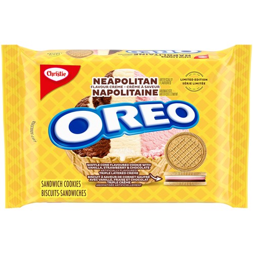 Oreo Cookies Neapolitan Creme Flavour 374 g