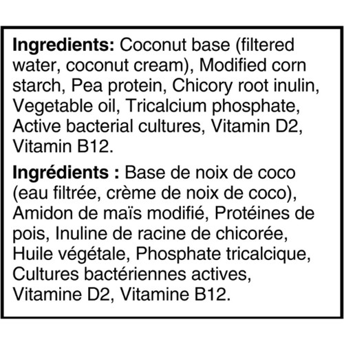 Silk Unsweetened Yogurt Coconut Plain 650 g