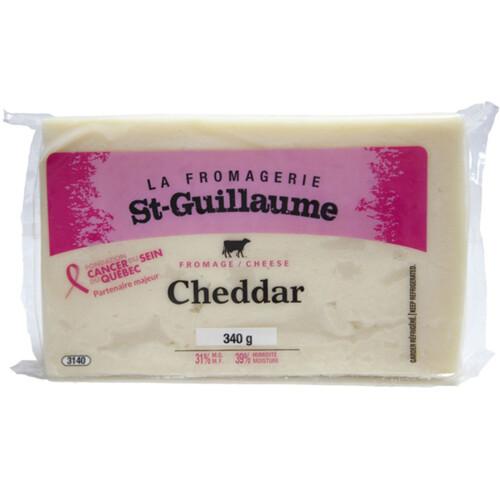 Fromagerie St-Guillaume White Cheddar Cheese 340 g