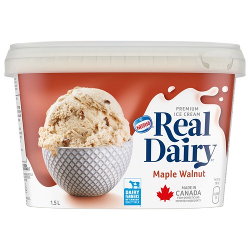 Nestlé Real Dairy Ice Cream Maple Walnut 1.5 L