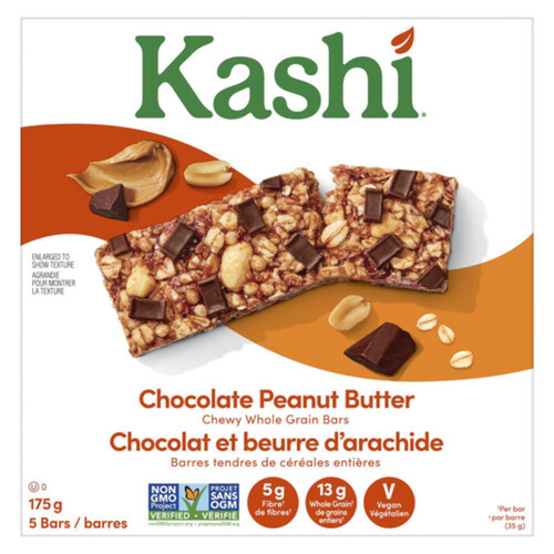 Kashi Chewy Grain Bars Chocolate Peanut Butter 175 g 