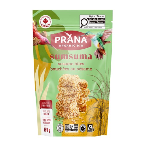 Prana Organic Gluten-Free Sumsuma Sesame Bites 150 g