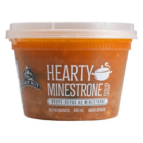 Farm Boy Soup Hearty Minestrone 445 ml