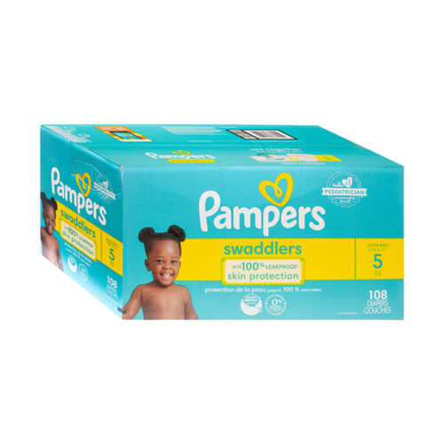 Pampers size best sale 5 108 pack