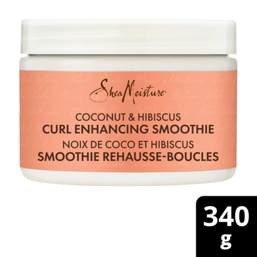 SheaMoisture Hair Treatment Curl Enhancing Smoothie Coconut & Hibiscus 340 g