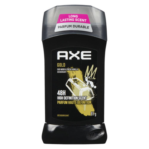 Fresh Vanilla Axe Gold Oud Wood And Dark Vanilla Deodorant Axe