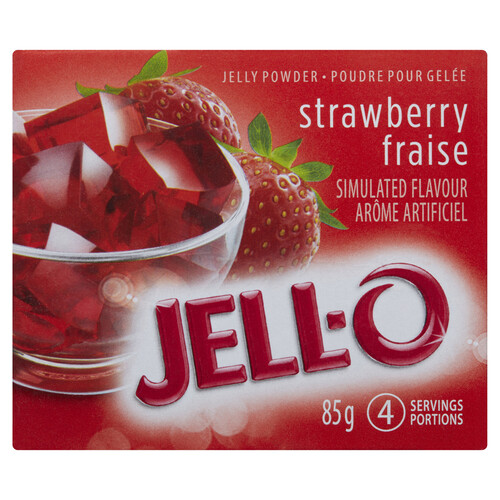 Jell-O Jelly Powder Mix Strawberry 85 g