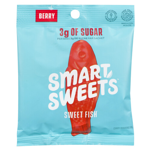 Smart Sweets Candy Sweet Fish Berry 50 g