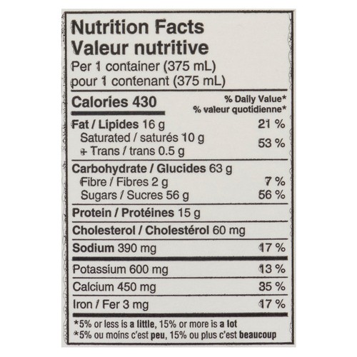 Farmers Real Shake Milkshake Chocolate 375 ml