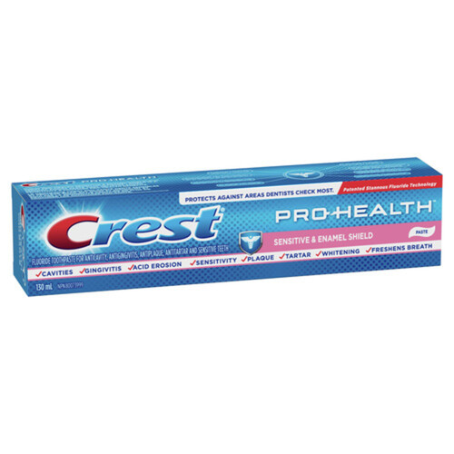 Crest Pro-Health Sensitive and Enamel Shield Toothpaste 130 ml