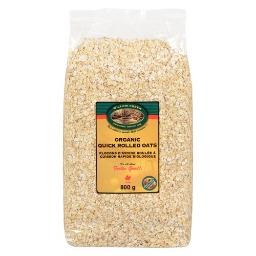 Willow Creek Organic Quick Rolled Oats 800 g