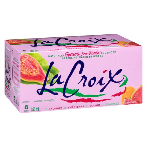 La Croix Sparkling Water Guava 8 x 355 ml (cans)