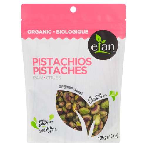 Elan Organic Pistachios Raw 135 g