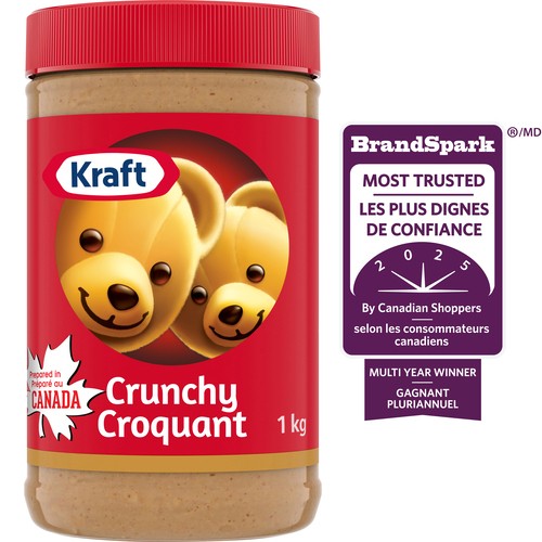 Kraft Peanut Butter Crunchy 1 kg