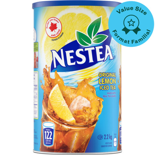 Nestea Iced Tea Beverage Crystals Lemon 2.2 kg (value size)