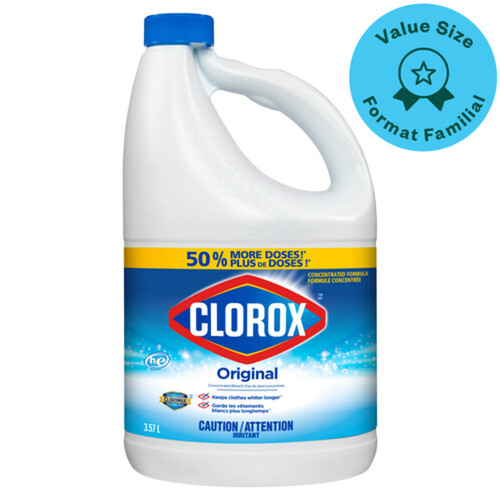 Clorox Concentrated Bleach Original 3.57 L