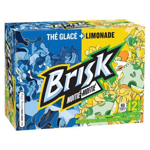 Brisk Lemonade Iced Tea 12 X 355 ml