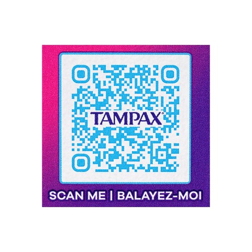 Tampax Radiant Tampons Regular Unscented 42 Count