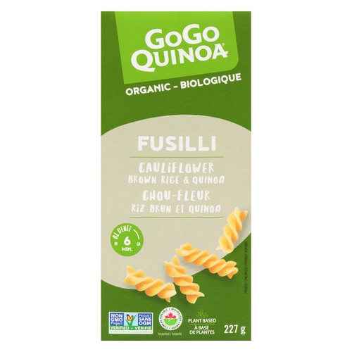 GoGo Quinoa Organic Fusilli Cauliflower Rice & Quinoa 227 g