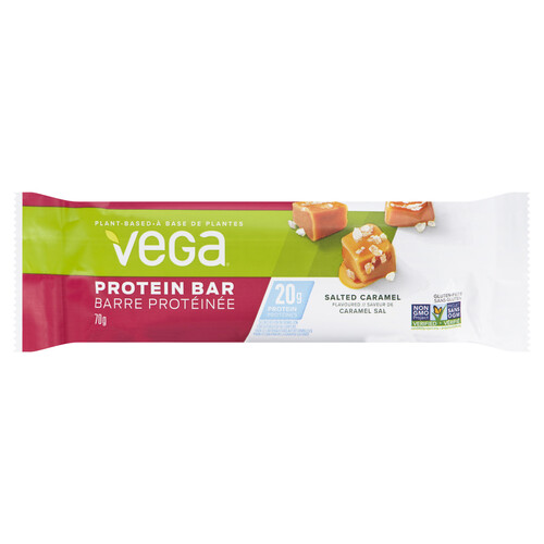 Vega Plant-Based Protein Bar Salted Caramel 70 g 